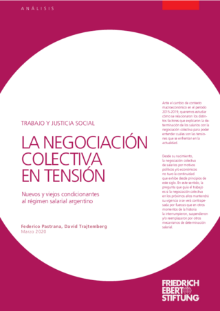 La negociación colectiva en tensión