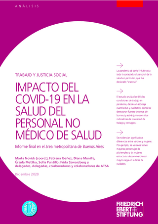 Impacto del COVID-19 en la salud del personal no médico de salud