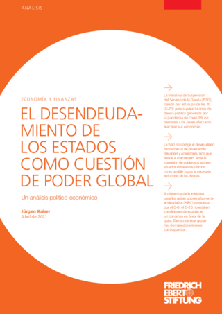 El desendeudamiento de los estados como cuestión de poder global