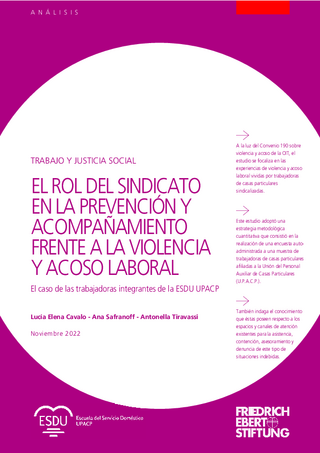 El rol del sindicato en la prevención y acompañamiento frente a la violencia y acoso laboral