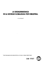 La socialdemocracia en la sociedad globalizada post-industrial